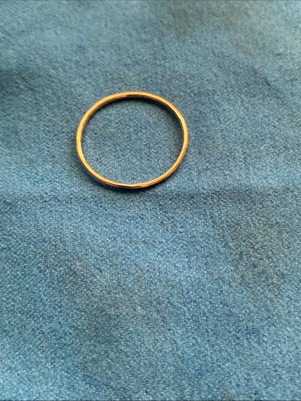 14K Gold Band .55 Grams. Size 6